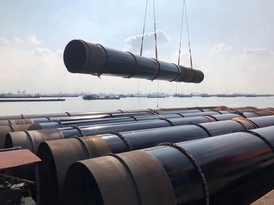 QUALITÉ  Custom LSAW Steel Pipe / Welded Carbon Steel Pipe For Underground Bunker usine