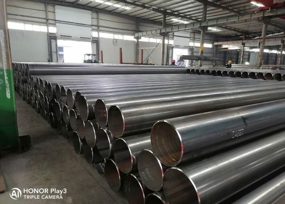 La longueur de tuyau d'acier de l'acier au carbone ERW de la catégorie B a adapté l'épaisseur aux besoins du client de 0.5-300mm