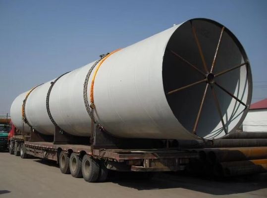 Épaisseur ronde du grand diamètre 5-26mm de tuyau d'acier de SSAW pour le pétrole et le gaz