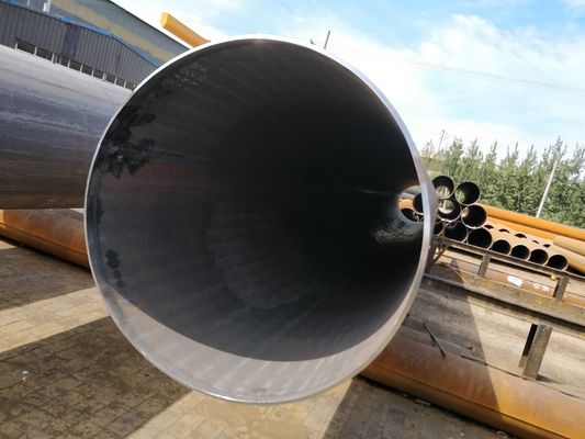 Grand tuyau d'acier du diamètre 12m LSAW/droite tuyau d'acier soudé longue par couture