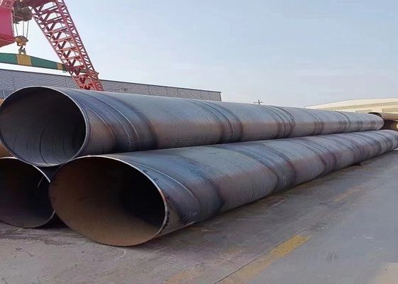 25.4mm grand diamètre SSAW en spirale soudé tuyau en acier pour la structure