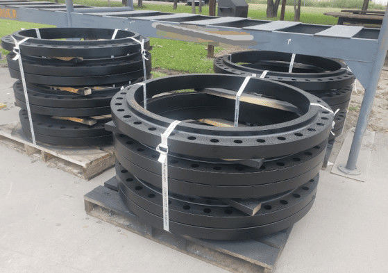 Flanges en acier peintes noir de classe 150 avec un potentiel d'application ultime