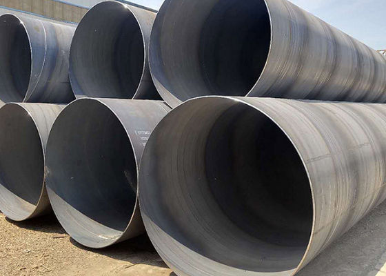 Pipe en acier SSAW de 2540 mm à extrémités plates non secondaire