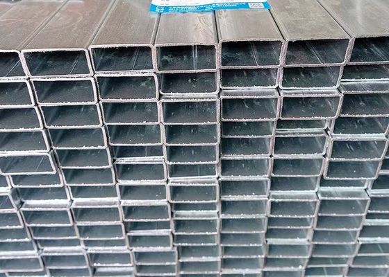 Tubes creux de précision certifiés en acier galvanisé revêtu de différentes dimensions