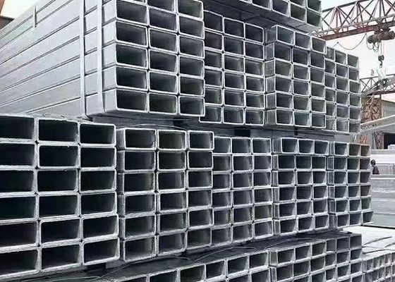 Section creuse en acier galvanisé ASTM JIS GB Standard 1-12m Longueur 5-400mm Diamètre intérieur Profiles creux