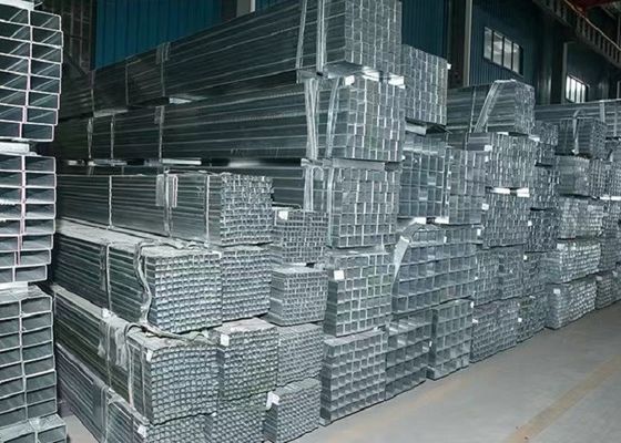 Sections creuses en acier galvanisé pour support structurel avec certification ISO