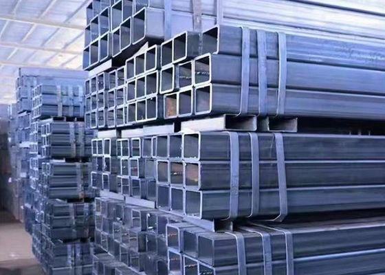 Sections creuses en acier galvanisé pour support structurel avec certification ISO