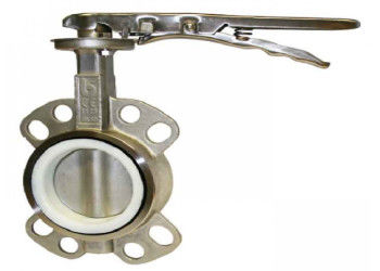 Valve papillon de type wafer pour une installation et une maintenance faciles dans l'environnement industriel