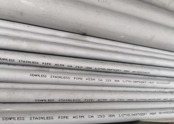 Pièces en acier inoxydable SMLS en tubes en rectangle carré rond