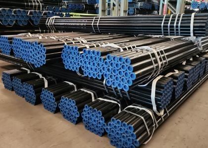 Ligne laminée à chaud api 5L ASTM standard A106 A53 d'oléoduc de tuyau d'acier sans couture