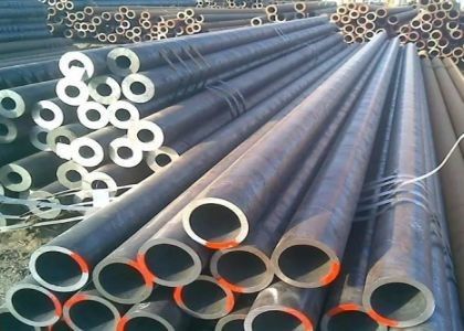 ASTM A53 A179 A192 Tube de chaudière en acier pour échangeur de chaleur peint en noir