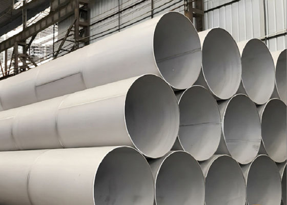 Pipe sans soudure en acier inoxydable rond 304/316 pour applications industrielles et chimiques