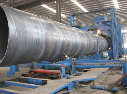 Certificat d'essai de broyeur de 5 mm-25,4 mm SSAW Pipe en acier pour équipement de machines lourdes