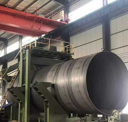 Certificat d'essai de broyeur de 5 mm-25,4 mm SSAW Pipe en acier pour équipement de machines lourdes