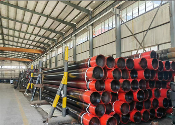 2.11-300 mm PT NDT Tuyaux de boîtier d'acier inspectés avec des extrémités filetées mâles et femelles