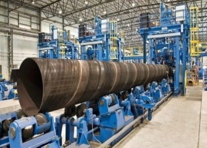 Pipe d'acier de type ASTM A53 SSAW avec diamètre extérieur 219,1 mm-2540 mm