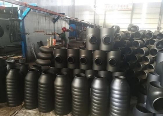 ASME B 16.9 raccords de tuyauterie en acier pour l'industrie pétrolière et gazière 180 degrés Classe de pression 150