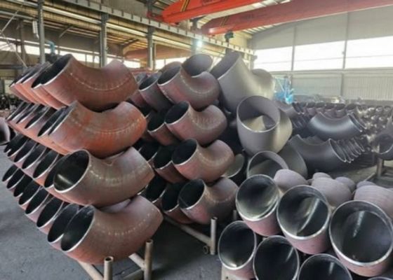 PN25 raccords pour tuyaux en acier de presse de travail ASME B 16.9 Conformément à l'ASME B16.5
