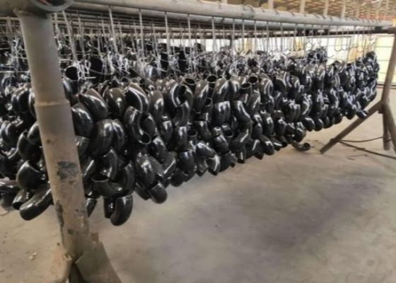 ASME B16.5 raccords de tuyaux en acier standard avec technique de flexion à froid
