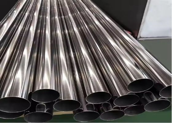 Longueur de tubes en acier inoxydable 6-12M Ronde type BA Finition de surface