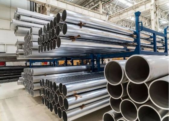 5.8M 6M Longueur de tuyau structural en acier inoxydable avec norme DIN 17458