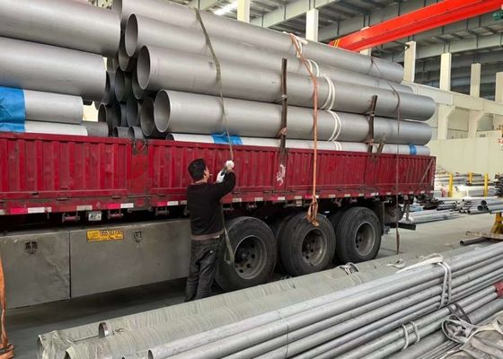 Tubes en acier inoxydable de 48 pouces, à extrémités plates, résistant aux températures élevées