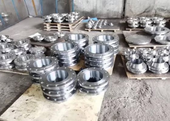 DIN Standard Steel Slip On Flange avec connexion filetée et haute durabilité
