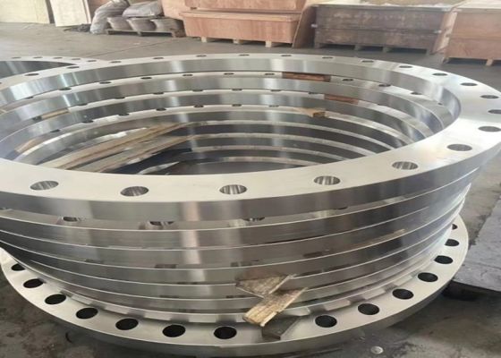 1/2­ 48 ̊ anneau de flange en acier pour connexion filetée dans des environnements à température