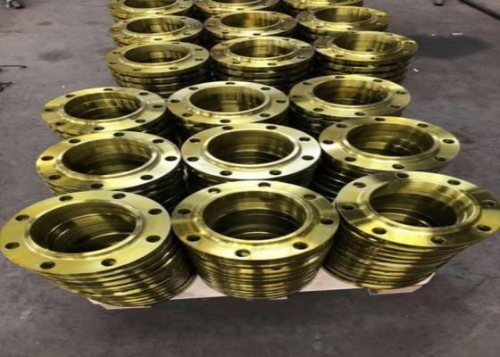 DIN Standard Steel Slip On Flange avec connexion filetée et haute durabilité