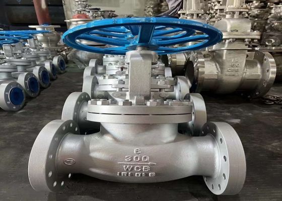 Valves d'acier à haute température médias Valve de sortie avec fonctionnement manuel