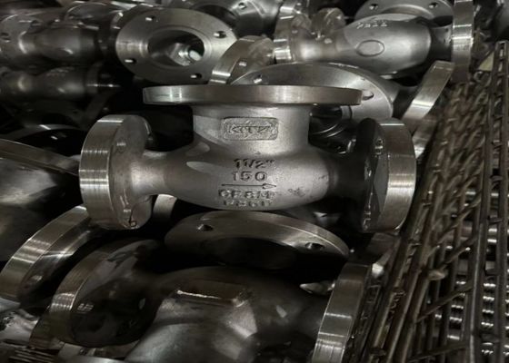 150lb-1500lb soupapes en acier haute température / basse température médias pour le contrôle