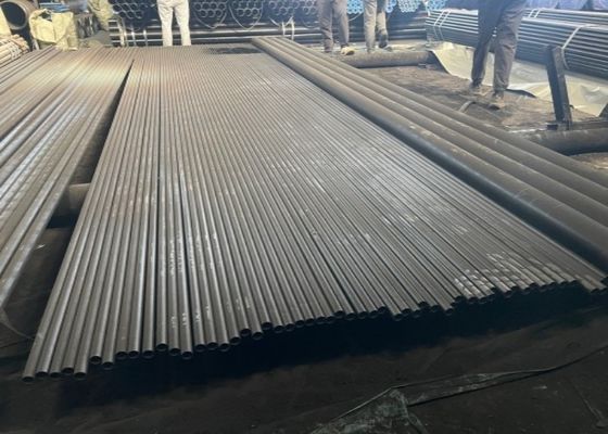 Pipe en acier ASTM A53 SMLS avec tolérance ± 5% et procédé de production par extrusion à chaud
