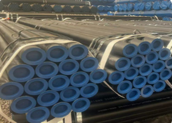 Pipe en acier ASTM A53 SMLS avec tolérance ± 5% et procédé de production par extrusion à chaud