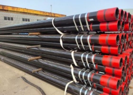 Laque de tubes de champs pétrolifères avec tuyau en acier sans soudure et traitement de laque