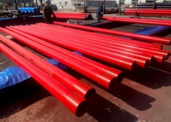 Laque de tubes de champs pétrolifères avec tuyau en acier sans soudure et traitement de laque