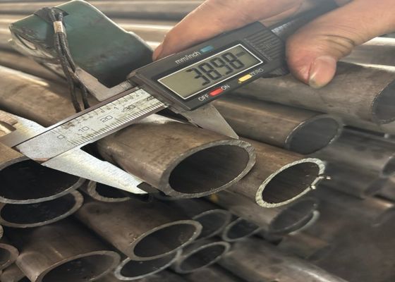 Traitement de finition en bisseau Ronde échangeur de chaleur Tubes en acier