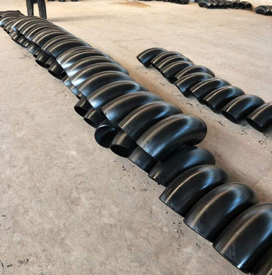 90° raccords de tuyaux en acier allié pressé à froid courbure à froid pour applications pétrolières et gazières