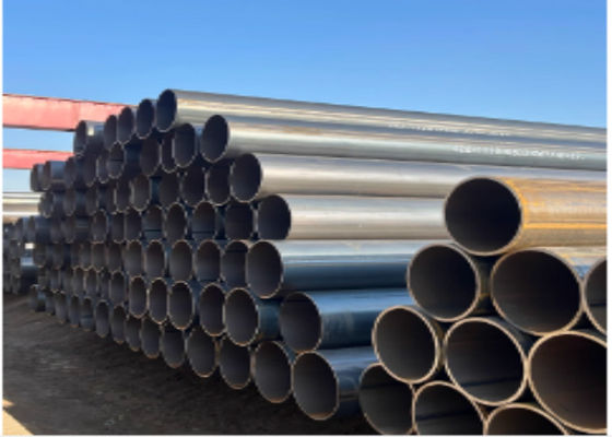 Pipe en acier à faible alliage en forme de rectangle ASTM A500