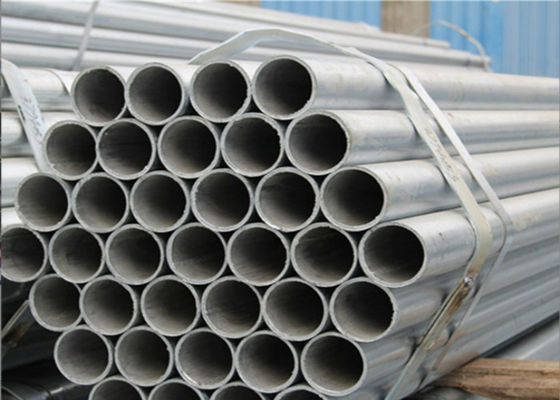 Résistance de tuyaux en acier soudés à l' ERW Plain / Beveled / Threaded / Grooved Ends Lenth 1-24M