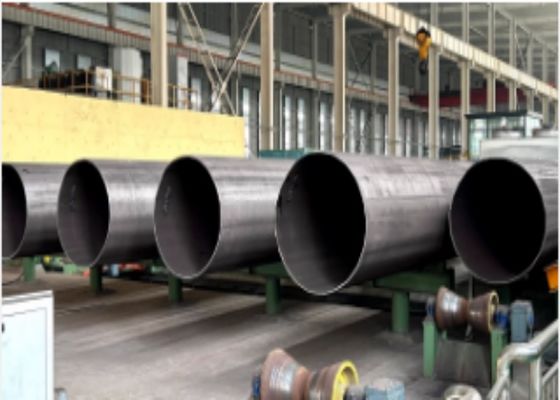 Tuyau en acier LSAW pour structure nue avec épaisseur de paroi 5mm-50mm