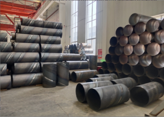 Tuyau en acier SSAW 219.1mm-2540mm pour le transport de liquides à basse pression