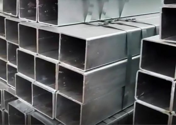 Profilés creux en acier S235JR de 10mm à 500mm avec essai hydraulique