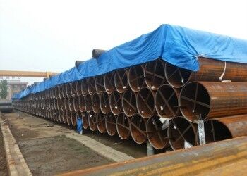 Pipe en acier LSAW de 355,6 mm à 2320 mm de diamètre extérieur d'épaisseur de paroi de 5 mm à 50 mm et revêtement 3PE pour le transport de fluides durables