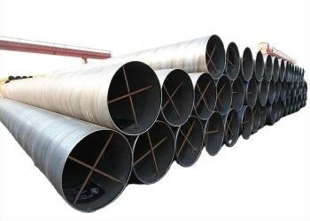 Pipe en acier LSAW de 355,6 mm à 2320 mm de diamètre extérieur d'épaisseur de paroi de 5 mm à 50 mm et revêtement 3PE pour le transport de fluides durables