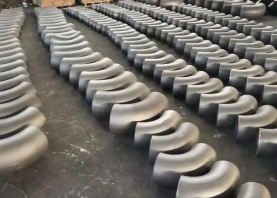 Pipe en acier galvanisé de 1/2 pouce avec connexion de soudage à bout pour usage industriel