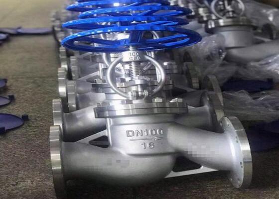 Valve de porte en acier inoxydable DN10-DN50 avec capot boulonné et fonctionnement manuel pour applications industrielles