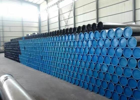 Tuyau en acier sans soudure conforme à la norme API 5L avec une épaisseur de paroi de 2 mm à 60 mm et un revêtement FBE pour applications industrielles