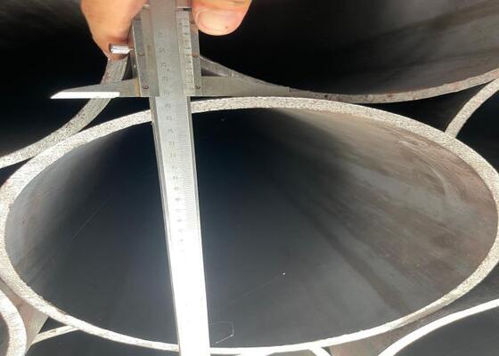 Pipe en acier SMLS à extrémité plate avec épaisseur de paroi SCH80 Idéal pour la construction de structures et de pipelines