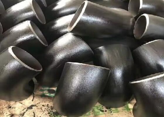Résistance à haute pression ASTM A234 raccords WPB avec matériel WPB A105 et types de fils personnalisables