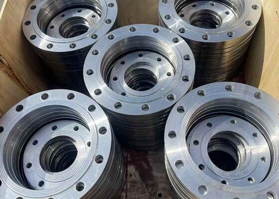 Brides à souder en acier forgé avec connexion à enfiler pour les projets de pipelines